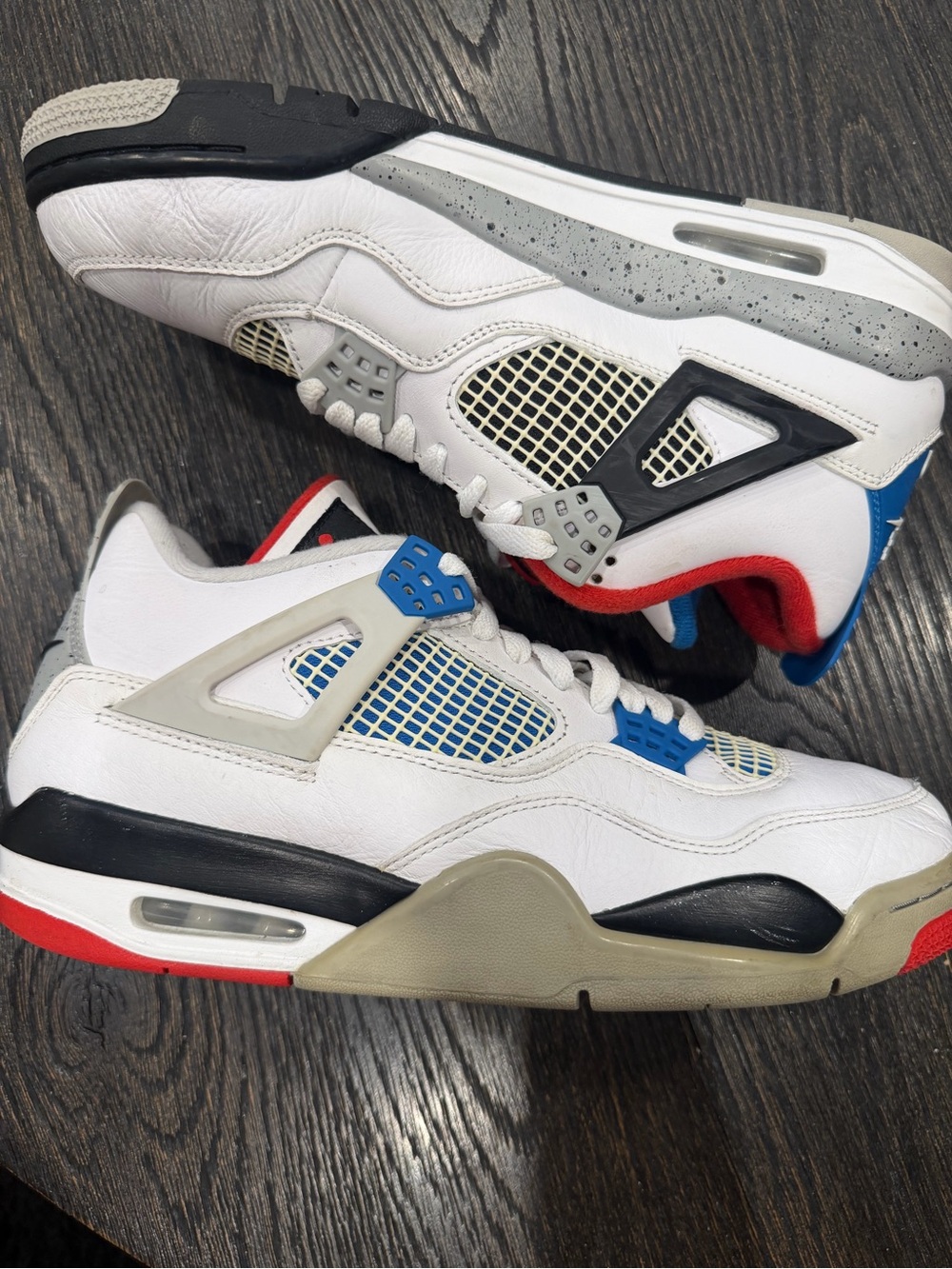 Air Jordan 4 Retro ‘What The’ Men’s Size 9.5 Pre-owned Sneakers